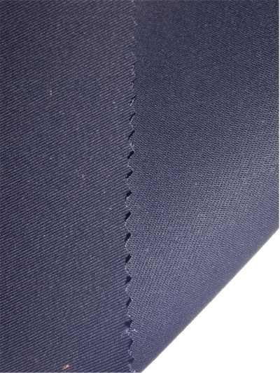 XX-FSSY/YULG  100％cotton FR twill fabric 20S*16S/128*60  265GSM 側面照